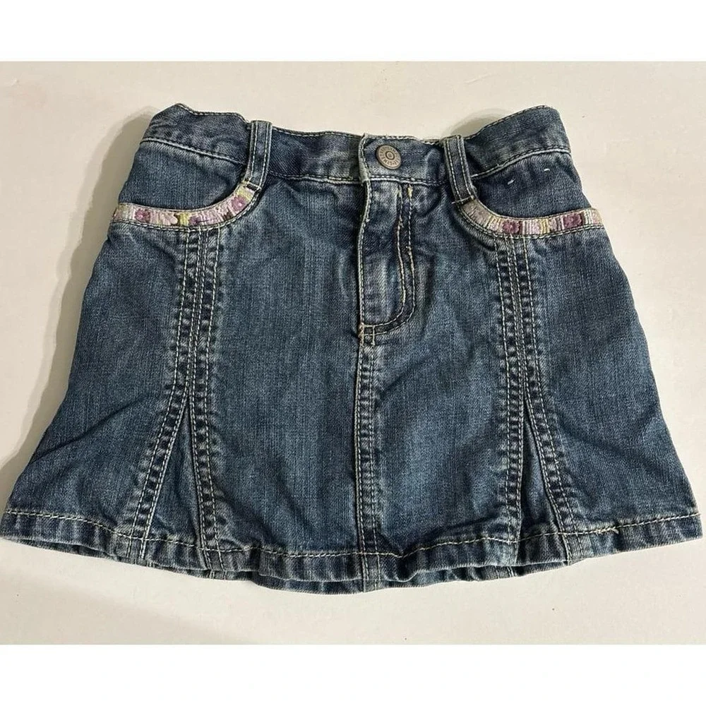 Gymboree Denim Jean (Y2K) Skirt (sz. 5)